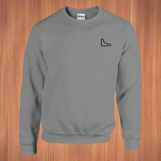 Lethal Cut Logo Sweatshirt Grey