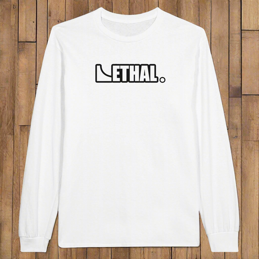 Lethal Blocks Long Sleeve Tee - White